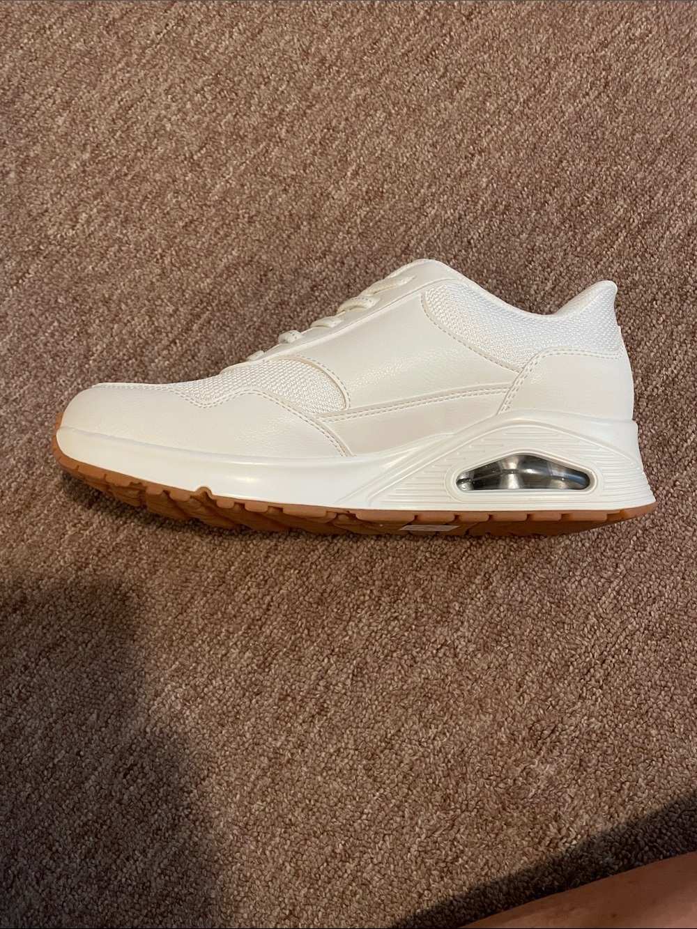 Skechers women’s All-White Casual Slip-in Sneakers size 9 - Picture 3 of 7